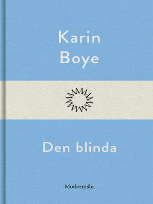 cover image of Den blinda